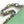CAPUCINES MINI 21 IN LIGHT GREEN TAURILLON SILVER HARDWARE