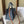SMALL CABAS THAIS 25 IN BAYOUX BLUE TRIOMPHE DENIM AND BRONZE BROWN CALFSKIN
