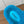 HM Chypre Sandal In Blue Lamb Wool 984176