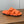 HM Chypre Sandal In Orange Lamb Wool 984182