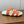HM Chypre Sandal In Orange Mix White Fleece And Suede 984196