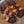 HM Kazimir Sandal Dark Brown Orange Frabic Calfskin 294009