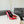 SL TRIANGLE BASIC HIGH HEELS RED CALFSKIN