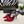 SL LINK MULES PUMP RED VELVET