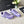 CC SNEAKER IN IRIS PURPLE WOOL TWEED AND SUEDE