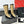 CC 25th Métiers d’art High Boots 55mm Black Beige Suede & Cowhide 413021
