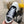 CC 24C Sneaker White Black Suede Sheepskin 688655