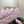 mule sandal 95 pink quilted waxed leather