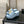 mule sandal 95 cloud blue quilted waxed leather