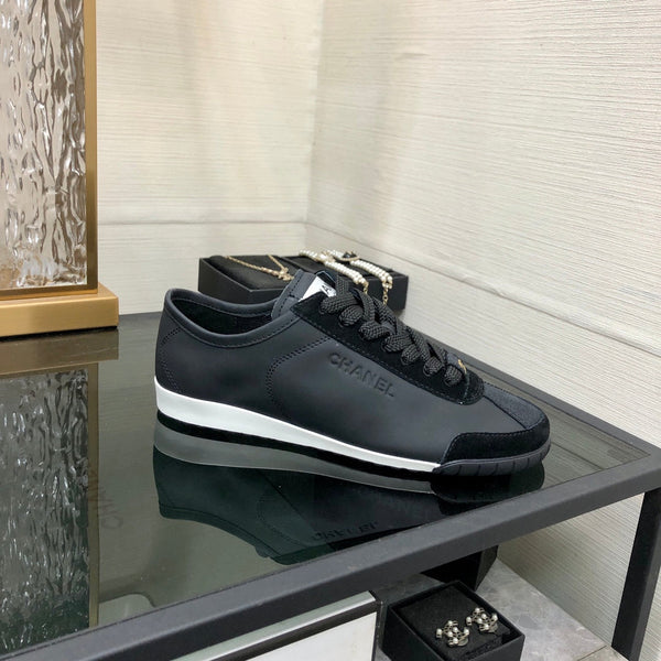 CC Sneake Black Cowhide And Velvet