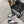 CC Sneaker In Black Mix Pink Suede