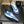 CC Sneaker In Blue Mix White Suede