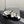 CC 26s Dad Sandals Black White Suede Shearing 970116