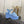 CC 26s Platform Sandal Light Blue Raffia Sheepskin 688694