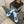 CC 26s Platform Sandals Light Blue Black Sheepskin 688704