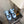 CC 26s Platform Sandals Light Blue Black Sheepskin 688704