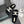 CC 26s Shearling Slide Flat Mules Black White Wool 128101