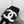 CC 26s Shearling Square Toe Sandals Black White Wool 128094