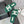 CC 26s Shearling Square Toe Sandals Green White Wool 128091