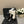 ROUND-TOE SHORT BOOTS BLACK MIX WHITE SHEEPSKIN