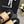 SHORT BOOTS  BEIGE CREAM MIX BLACK SUEDE LAMBSKIN