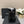 SHORT BOOTS BLACK SUEDE LAMBSKIN ATTACH METAL