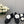 CC 26s Camellia Lug Sole Loafers Black White Cotton