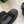 CC 26s Camellia Lug Sole Loafers Black Cotton Suede 673052