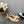 BLOCK HEEL WITH CRYSTAL 5 CM SANDAL IN SAND BROWN FABRIC