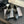 Double Strap Chunky Heel Mary Jane Shoes Black/White Caro