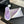 CC 26s Thick-soled Flip-Flops Lavender Purple Lambskin