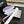 CC 26s Thick-soled Flip-Flops Lavender Purple Lambskin