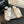 Double C Wood Grain Platform Slippers White Wool