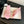 mule sandal pink raffia