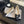 BALLET FLAT WHITE CALFSKIN AND FABRIC
