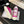 BIG-HEAD COOKIE SHOES IN MAGENTA PURPLE LAMBSKIN