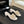 CC 25B Heel Mule Sandals 50mm Ivory Sheepskin With Chain 373817