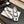 CC 26s Square Head Ballet Flat White Sequin Leather 847242