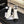 CC 26s Mid-Calf Pearl Boots 6.5CM White Quited Calfskin 957732