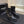 CC 26s Combat Boots Black Quilted Patent Calfskin 957754