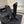 CC 26s Knee-High Riding Boots Black Patent Suede 106813