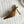 LEE SLINGBACK PUMPS 105 IN BROWN PATENT LEATHER GOLD HEEL