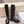 LV Celine Margaret Chelsea Boots Dark Brown  Calfskin and Woolen Fabric 532986