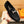 HM Men's Loafer Black Cowhide Embossed 709719