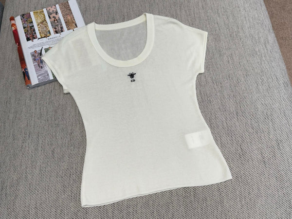 Dior T- Shirt Lenzing Tencel with Mulberry Silk 232713
