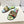 CD 26s Embroidered Sandals Blue Green Multicolor Canvas Leather 683008