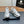 CC Sneaker In White Mesh Fabric Print Logo 149838