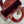 mini lady 17 wine patent calfskin