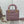 mini lady 17 blue lilac lambskin