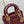 mini lady 17 wine lambskin